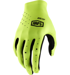 Guantes 100% Simpleing Mx Amarillo Fluor |33307123|