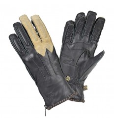 Guantes Invierno ByCity Winter Piel Beige Negro |1000074XS|