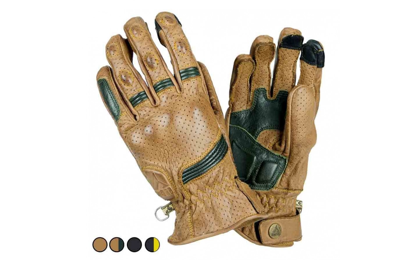 Guantes de Hombre Onboard “VINT-AIR” marron