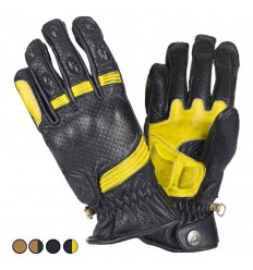 Guantes ByCity Retro II Negro Amarillo |1000049|