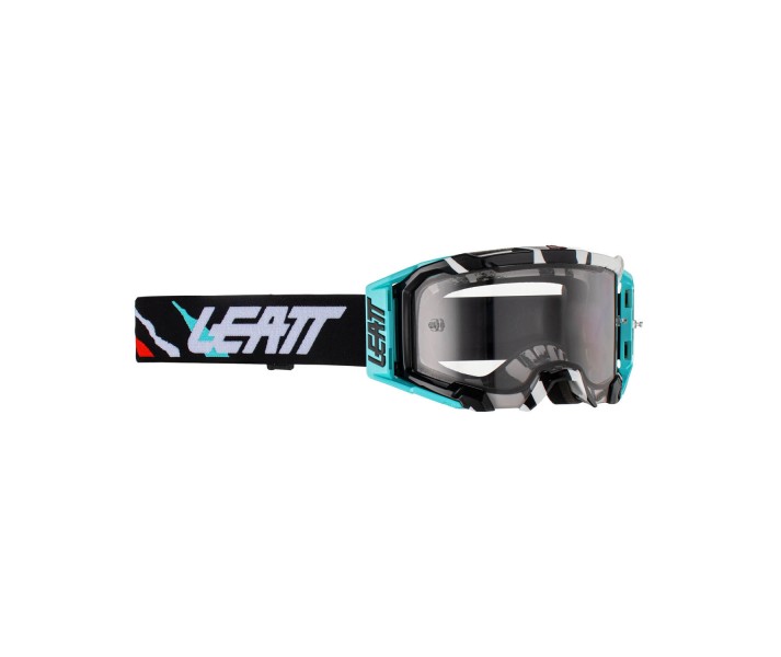 Máscara Leatt Brace Velocity 5.5 Acid Tiger Gris Claro 58% |LB8023020290|