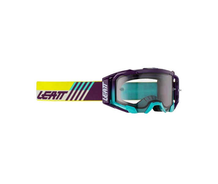 Máscara Leatt Brace Velocity 5.5 Indigo Gris Claro 58% |LB8023020310|