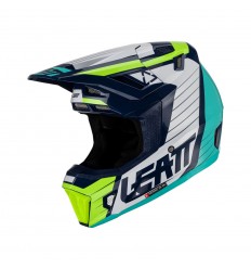 Casco Leatt Brace Moto 7.5 Azul V23 |LB1023010601|