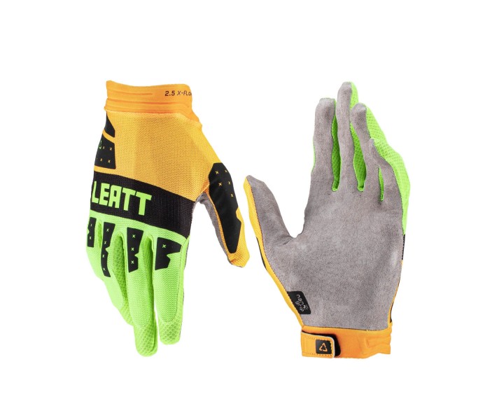 Guantes Leatt Brace Moto 2.5 X-Flow Citrus |LB6023040500|