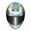 Casco Shoei Nxr 2 Mural Tc10 Blanco Verde Azul |CSNXR212101|