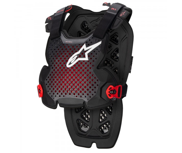 Peto Alpinestars A-1 Pro Anthracita Negro Rojo |6700123-1431|