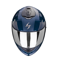 Casco Scorpion Exo-1400 Evo Carbon Air Cerebro Azul |114-406-02|