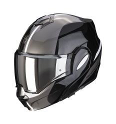 Casco Scorpion Exo-Tech Evo Forza Negro Plata |118-392-58|