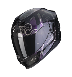 Casco Scorpion Exo-520 Evo Air Fasta Negro Camaleonte |172-361-38|