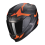 Casco Scorpion Exo-520 Evo Air Elan Negro Mate Naranja |172-409-168|