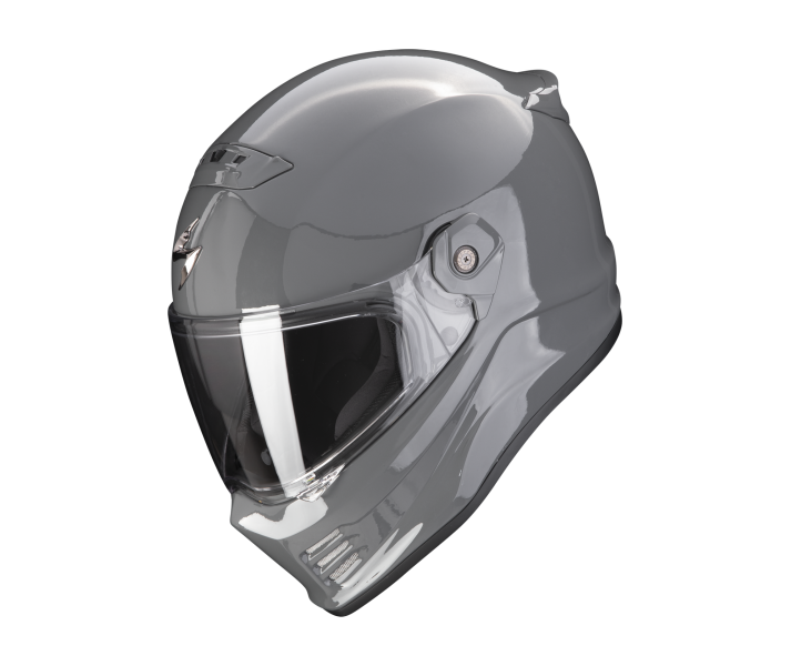 Casco Scorpion Covert Fx Solid Gris Cemento |186-100-253|