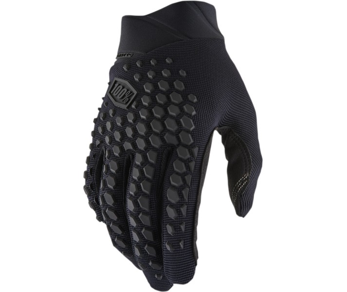 Guantes 100% Geomatic Negro Gris |33600085|