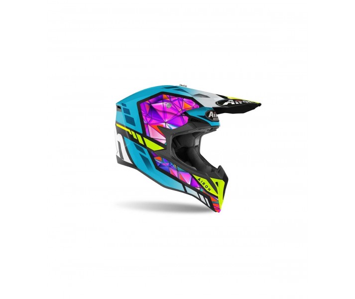 Casco Airoh Wraap Diamond Brillo |WRD54|