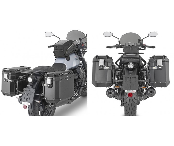 Portamaletas Lateral Givi Of_Cammoto Guzzi.V7.Stone 2021