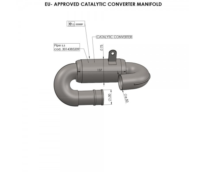 Catalytic Converter LEO VINCE /18120553/