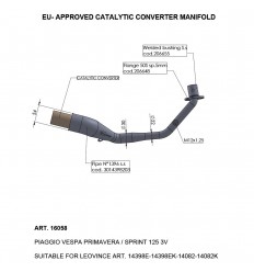 Catalytic Converter LEO VINCE /18120561/