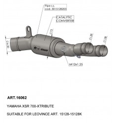 Catalytic Converter LEO VINCE /18120566/