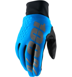 Guantes 100% Hydromatic Brisker Negro Azul |33305063|