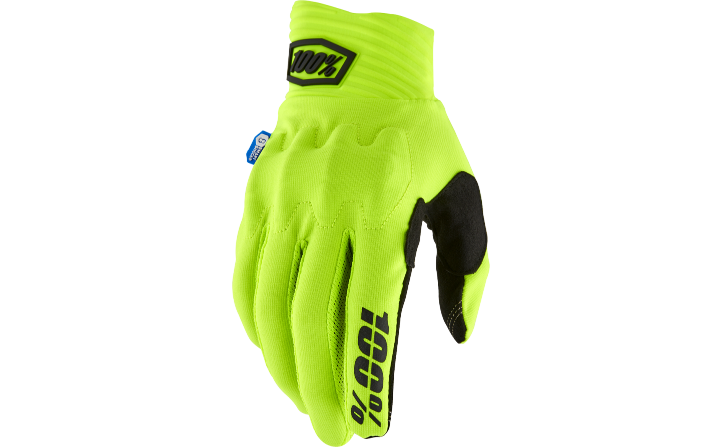 Guantes Fox Mujer 180 Skew Amarillo Fluor, 28178-130