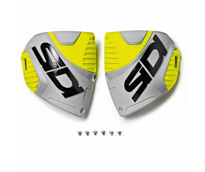 Recambio Sidi Frontal Caña Crossfire 3 Amarillo Fluor Negro |RCF3FRON3|