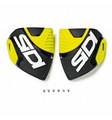 Recambio Sidi Frontal Caña Crossfire 3 Negro Amarillo Fluor Blanco |RCF3FRON5|