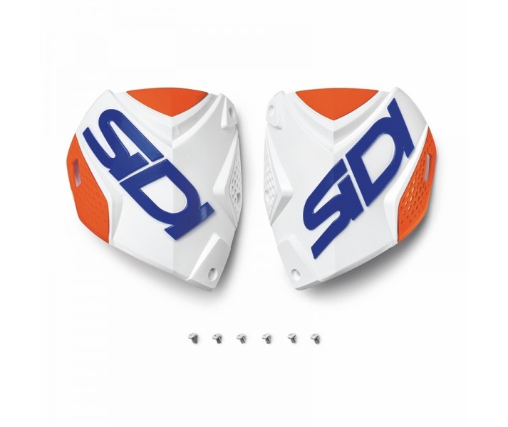 Recambio Sidi Frontal Caña Crossfire 2 Blanco Naranja / Azul |RCF2FRON17|