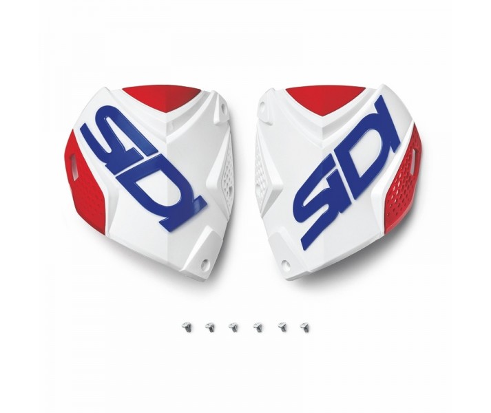 Recambio Sidi Frontal Caña Crossfire 2 Blanco Rojo Azul |RCF2FRON2|