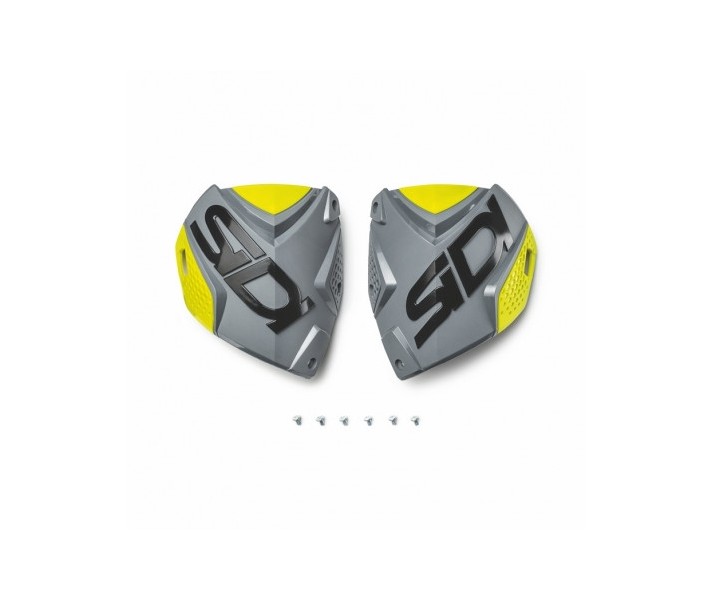 Recambio Sidi Frontal Caña Crossfire 2 Gris Amarillo |RCF2FRON11|