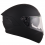 Casco Kyt Nf-R Plain Negro Mate |YSNF00X6|