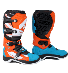 Botas Forma Pilot Blanco Naranja Aqua |FORC590-981618|