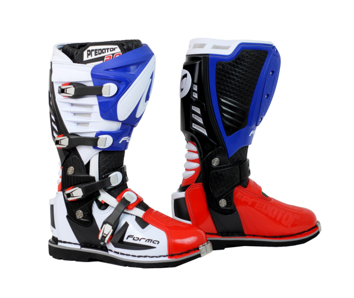 Botas Forma Predator 2.0 Blanco Azul Rojo |FORC520-981110|