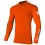 Camiseta Seven Zero Compressions Naranja Fluor |800767600|