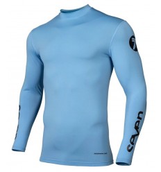 Camiseta Seven Zero Compressions Azul |800767602|