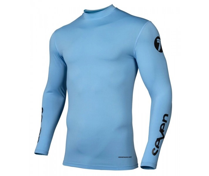 Camiseta Seven Zero Compressions Azul |800767602|