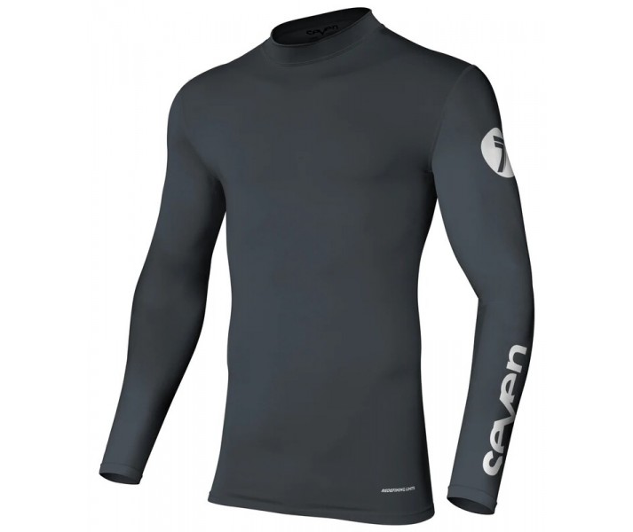 Camiseta Seven Zero Compressions Antracita |800767603|