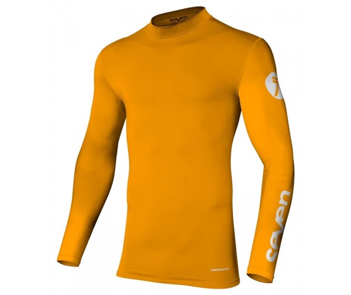 Camiseta Seven Zero Compressions Naranja |800767604|