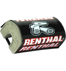 Almohadilla De Manillar Renthal Fatbar Negro Rojo Blanco /06013171/