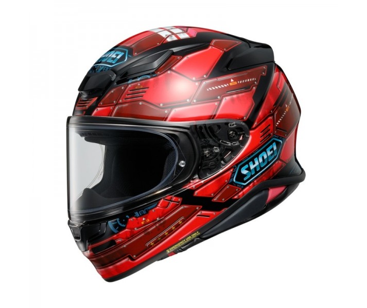 Casco Shoei Nxr 2 Fortress Tc1 Rojo Negro |CSNXR220011|