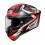 Casco Shoei X-Spr Pro Escalate Tc1 Rojo Negro Blanco |CSXSP12012|