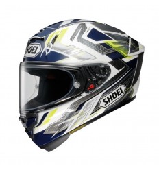 Casco Shoei X-Spr Pro Escalate Tc2 Azul Blanco Gris |CSXSP12022|