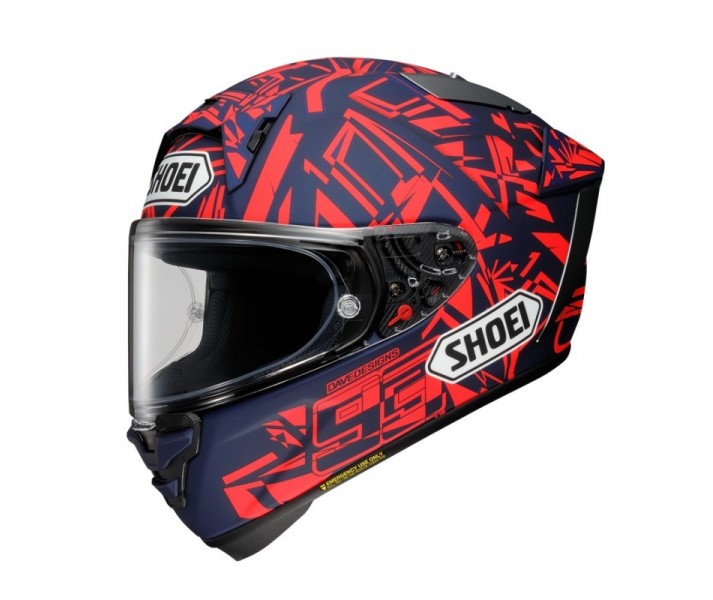 Casco Shoei X-Spr Pro Marquez Dadle Tc10 Rojo Azul |CSXSP13012|