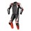 Mono Alpinestars Racing Absolute V2 1 Pc Leather Negro Blanco Rojo Fluor