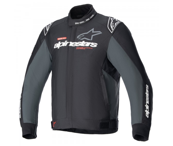 Chaqueta Alpinestars Monza-Sport Negro Tar Gris |3306723-1169|