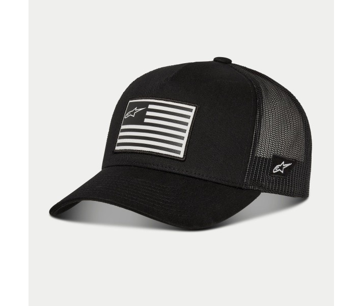 Gorra Alpinestars Flag Snapback Negro |1211-81013-1010|