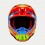 Casco Alpinestars S-M5 Action 2 Naranja Fluor Amarillo Cian Fluor Brillo |830602