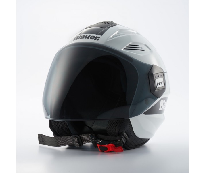 Casco Blauer Brat Blanco Negro |CBBRAT116|