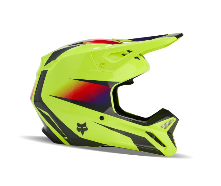 Casco Fox V1 Flora Amarillo |31372-005|