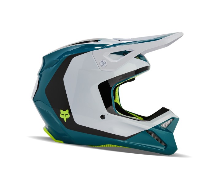 Casco Infantil Fox V1 Nitro Azul Maui |31400-551|