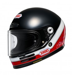 Casco Shoei Glamster 06 Abiding Negro Rojo Blanco |CSGLA061501|