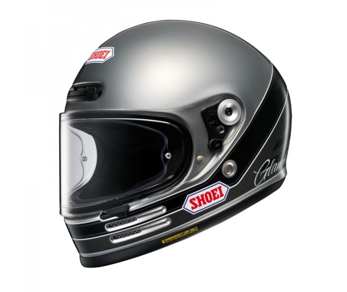 Casco Shoei Glamster 06 Abiding Gris Negro |CSGLA06161|